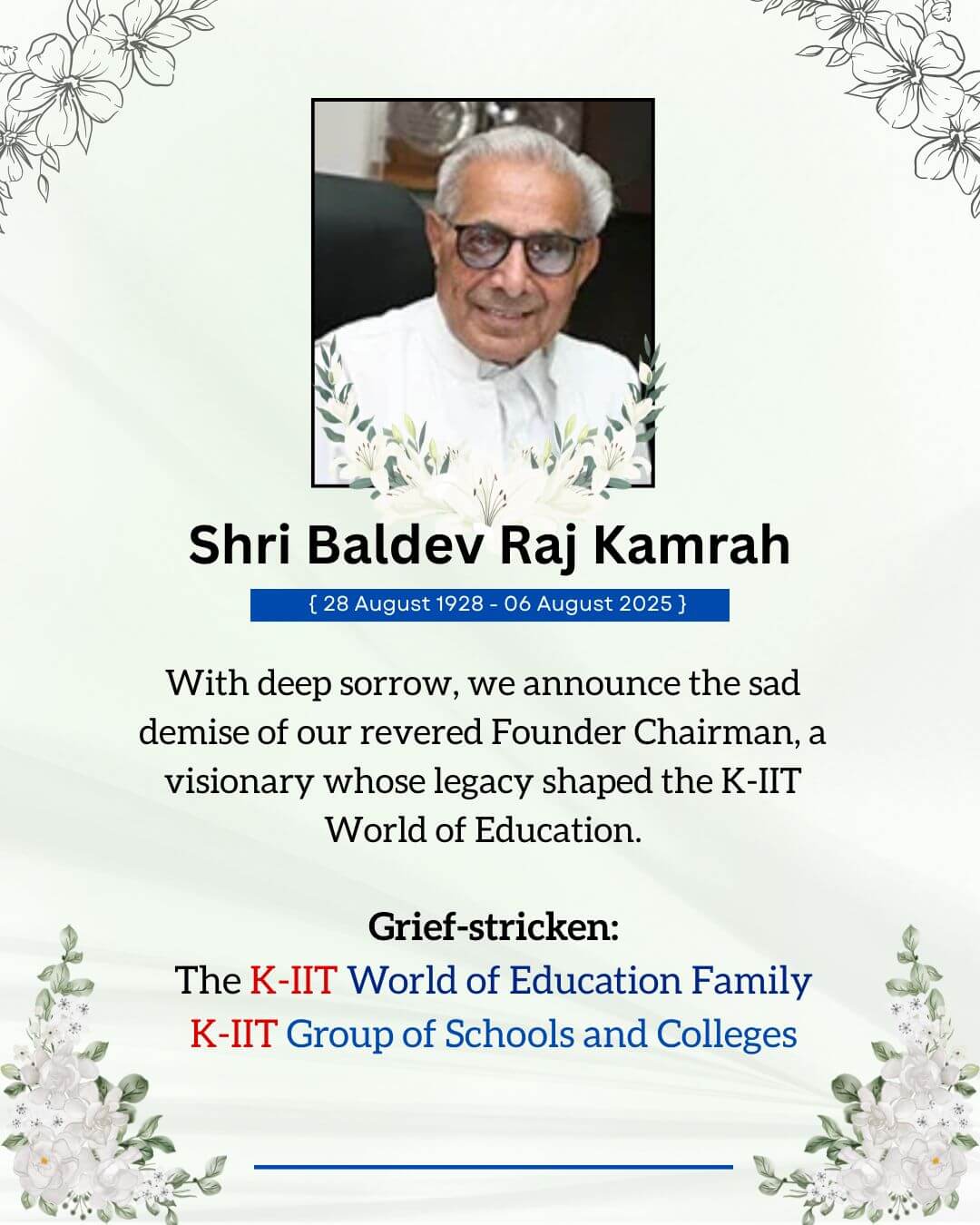 Baldev Raj Kamrah